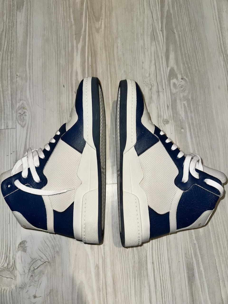 Saint Laurent Paris Saint Laurent Paris SL24 High Top Sneakers Size US 11.5 / EU 44-45 - 4 Thumbnail