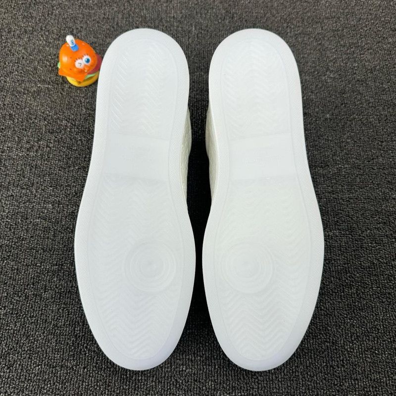 Louis Vuitton Louis Vuitton Rivoli White Leather Low-Top Sneakers -2508 Size US 11 / EU 44 - 4 Thumbnail