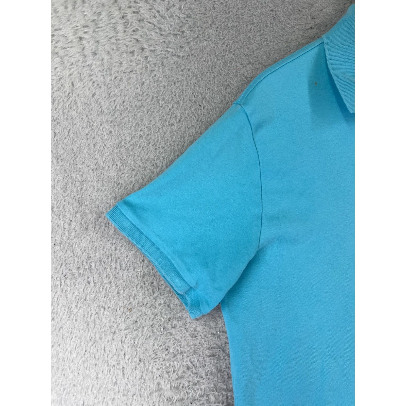 Ralph Lauren Ralph Lauren Polo Shirt Men Large Blue Jersey Cotton Slim Fit Size US L / EU 52-54 / 3 - 3 Thumbnail