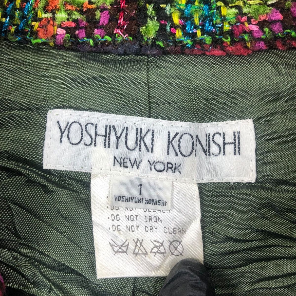 Yoshiyuki Konishi YOSHIYUKI KONISHI NEW YORK Japan Designer Wool Rayon Coat Size US S / EU 44-46 / 1 - 4 Thumbnail