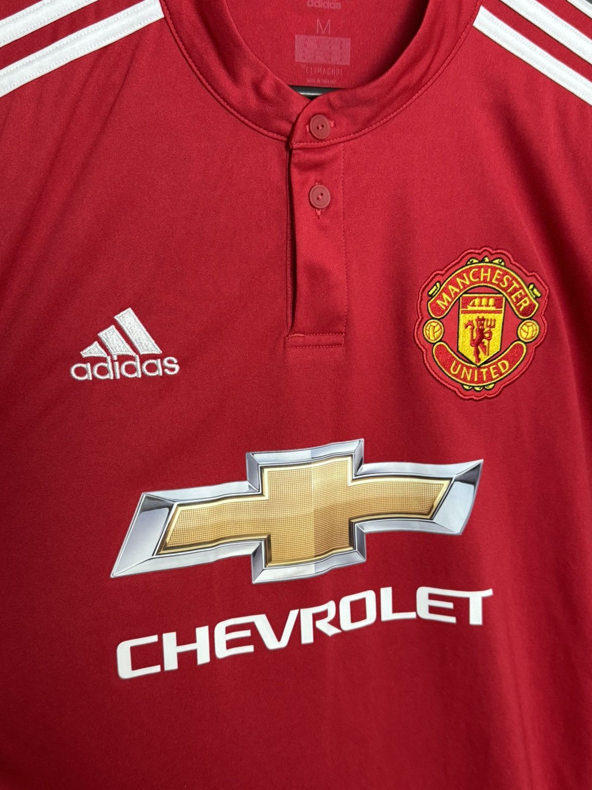 Adidas Manchester United 17/18 Home Football Jersey T-Shirt Size US M / EU 48-50 / 2 - 3 Thumbnail