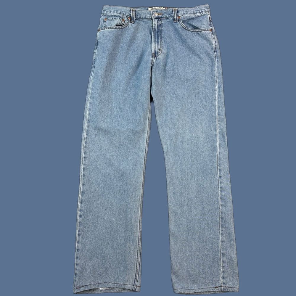 Levi's Vintage Levi's 505 Jeans Mens 36x33 Stone Wash Regular Straight Fit 90s Cowboy Retro USA Jeans Mens Size US 36 / EU 52 - 1 Thumbnail