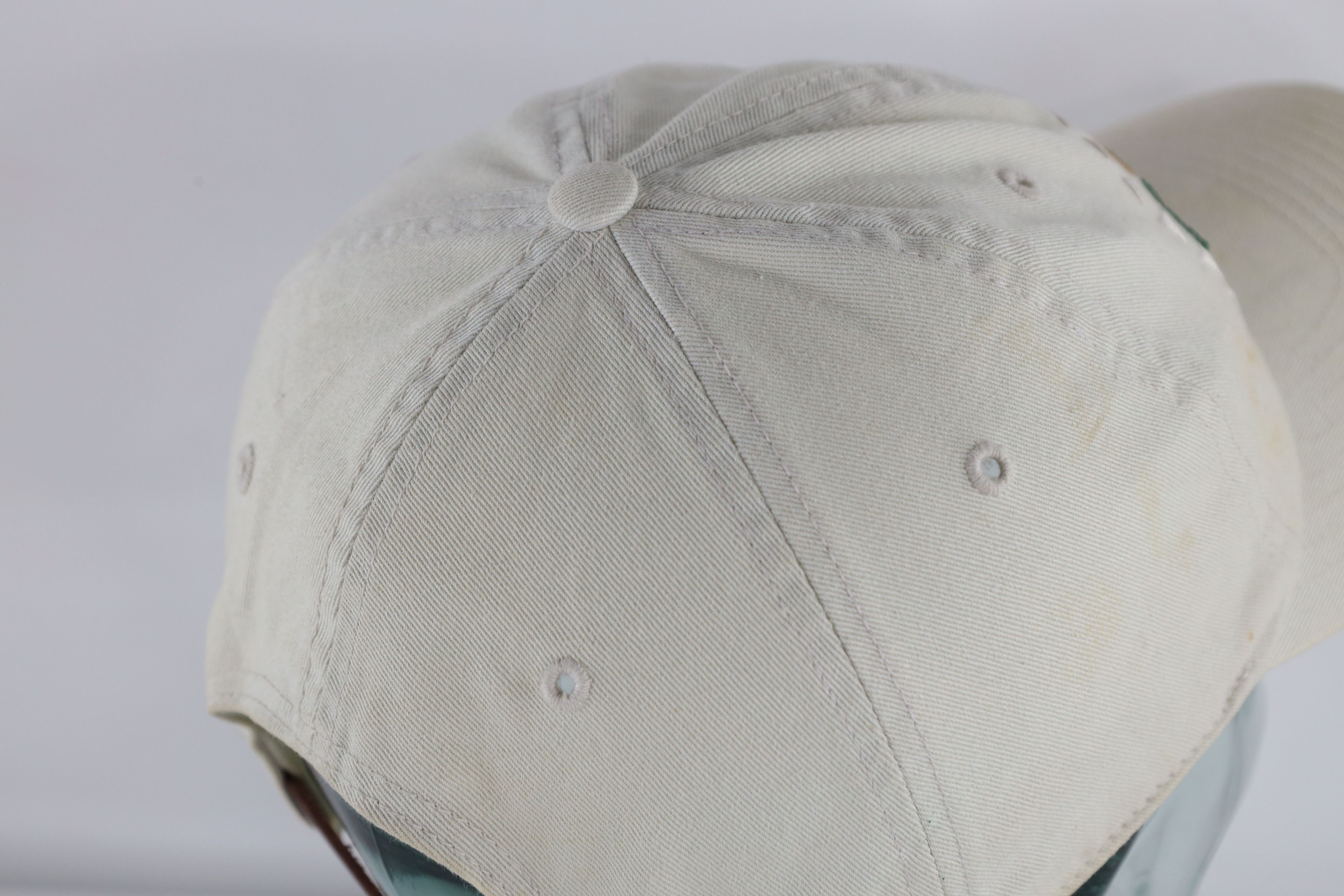 Greg Norman × Vintage Vintage 90s Greg Norman Distressed Shark Golf Hat Size ONE SIZE - 11 Thumbnail