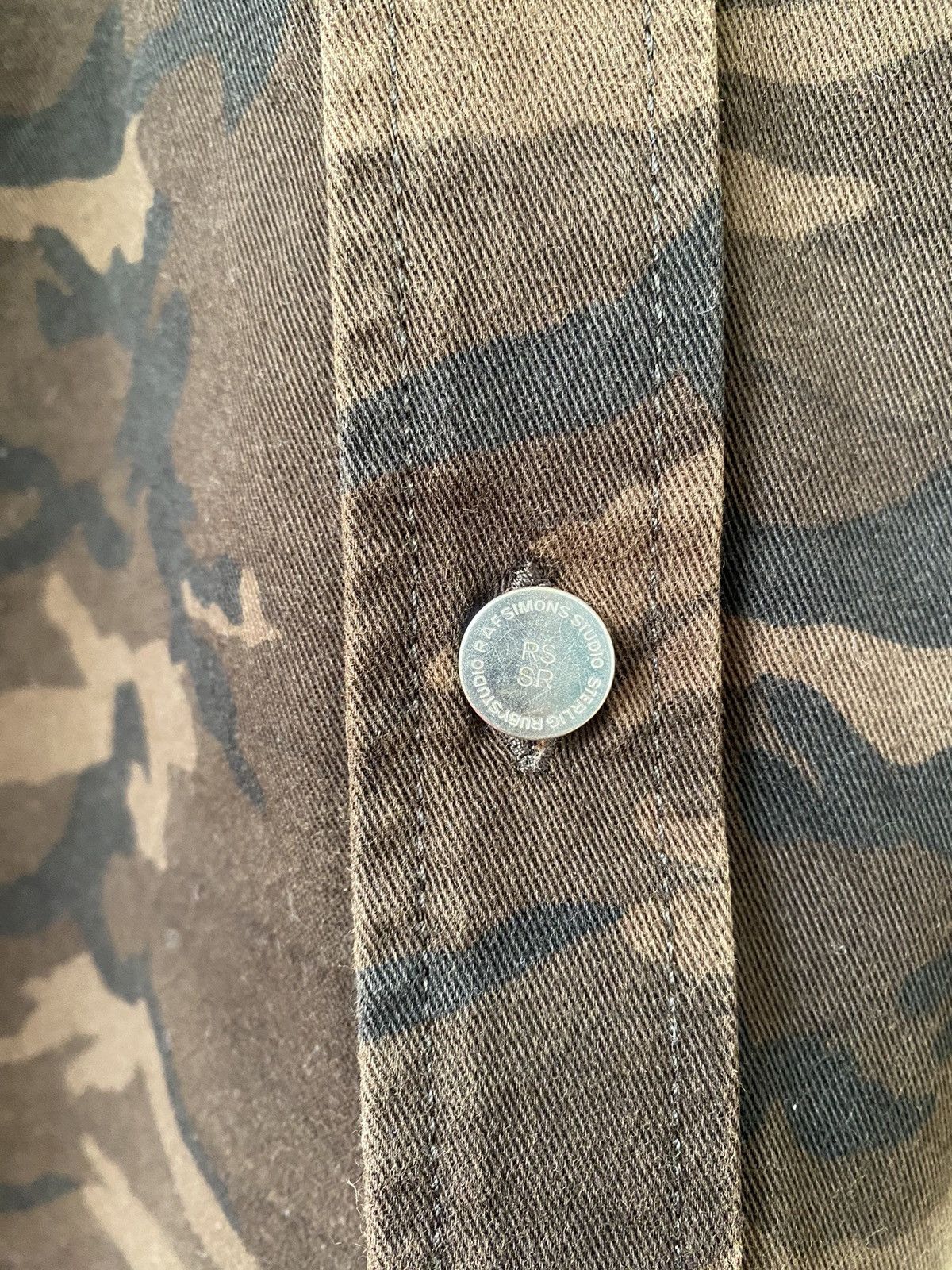 Raf Simons × Sterling Ruby Raf Simons Sterling Ruby Camo Shirt Size US M / EU 48-50 / 2 - 4 Thumbnail