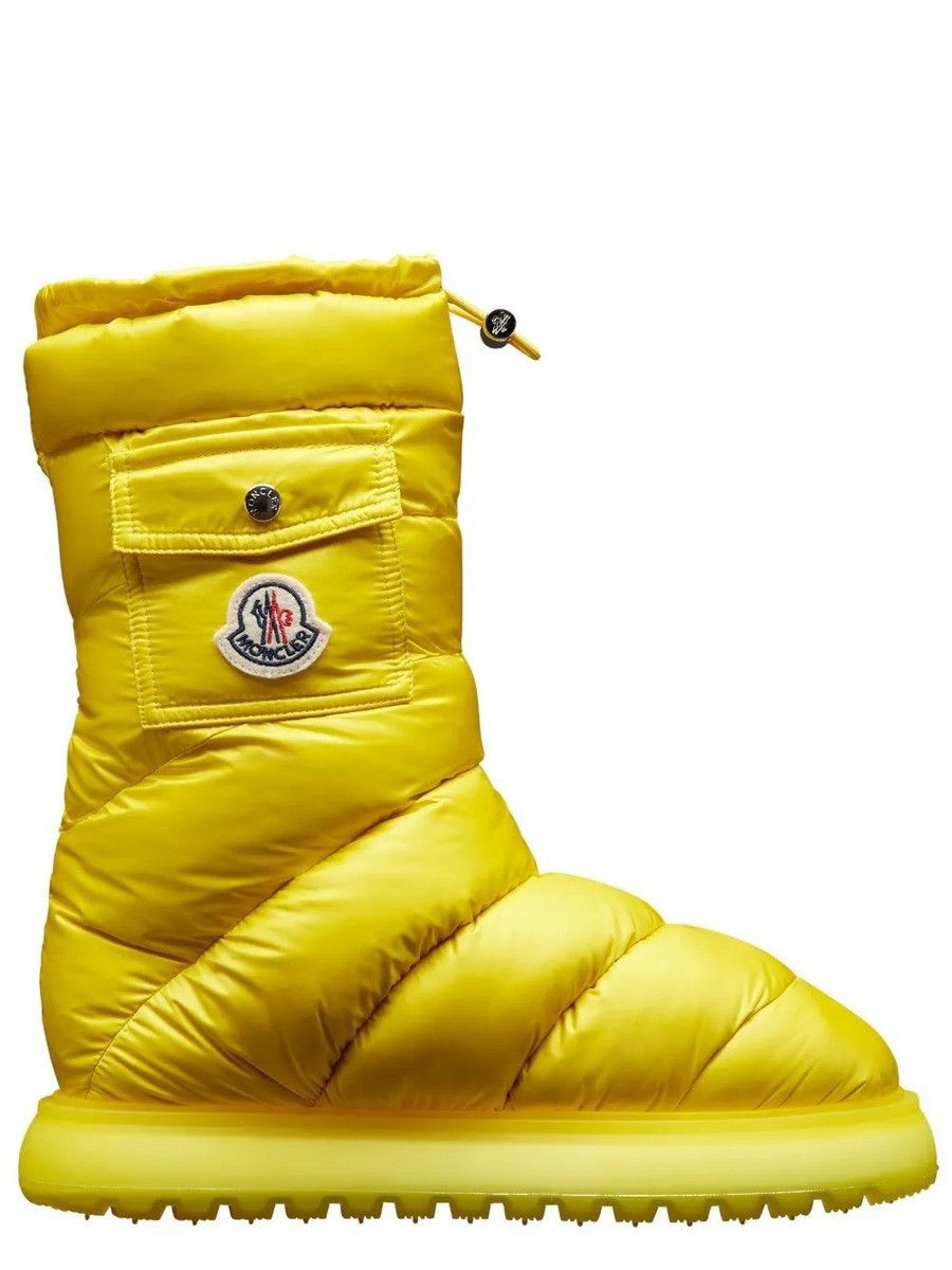 Moncler Moncler Yellow Puffer Boots Size US 10 / IT 40 - 1 Thumbnail
