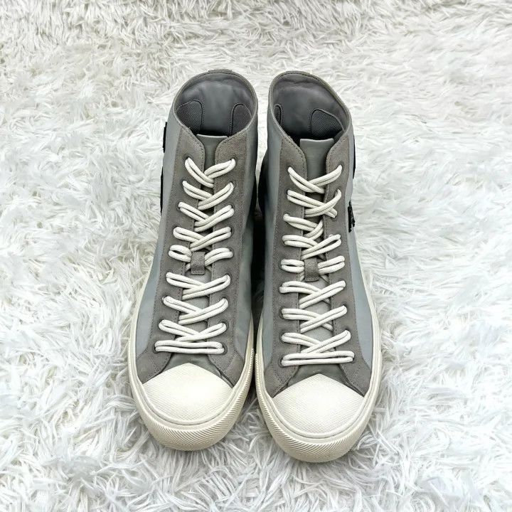 Louis Vuitton Louis Vuitton Gray High-Top Casual Shoes -2508 Size US 8 / EU 41 - 2 Thumbnail