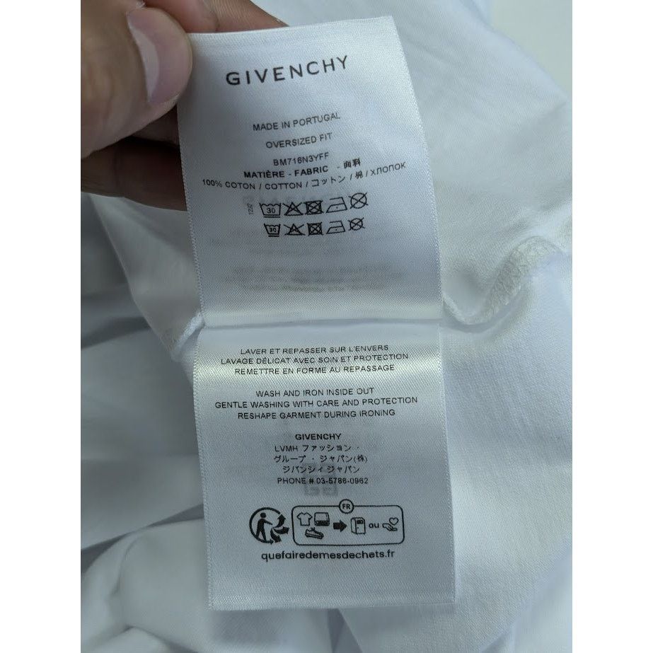 Givenchy o1rshd1 T-Shirt in White S Size US S / EU 44-46 / 1 - 18 Thumbnail