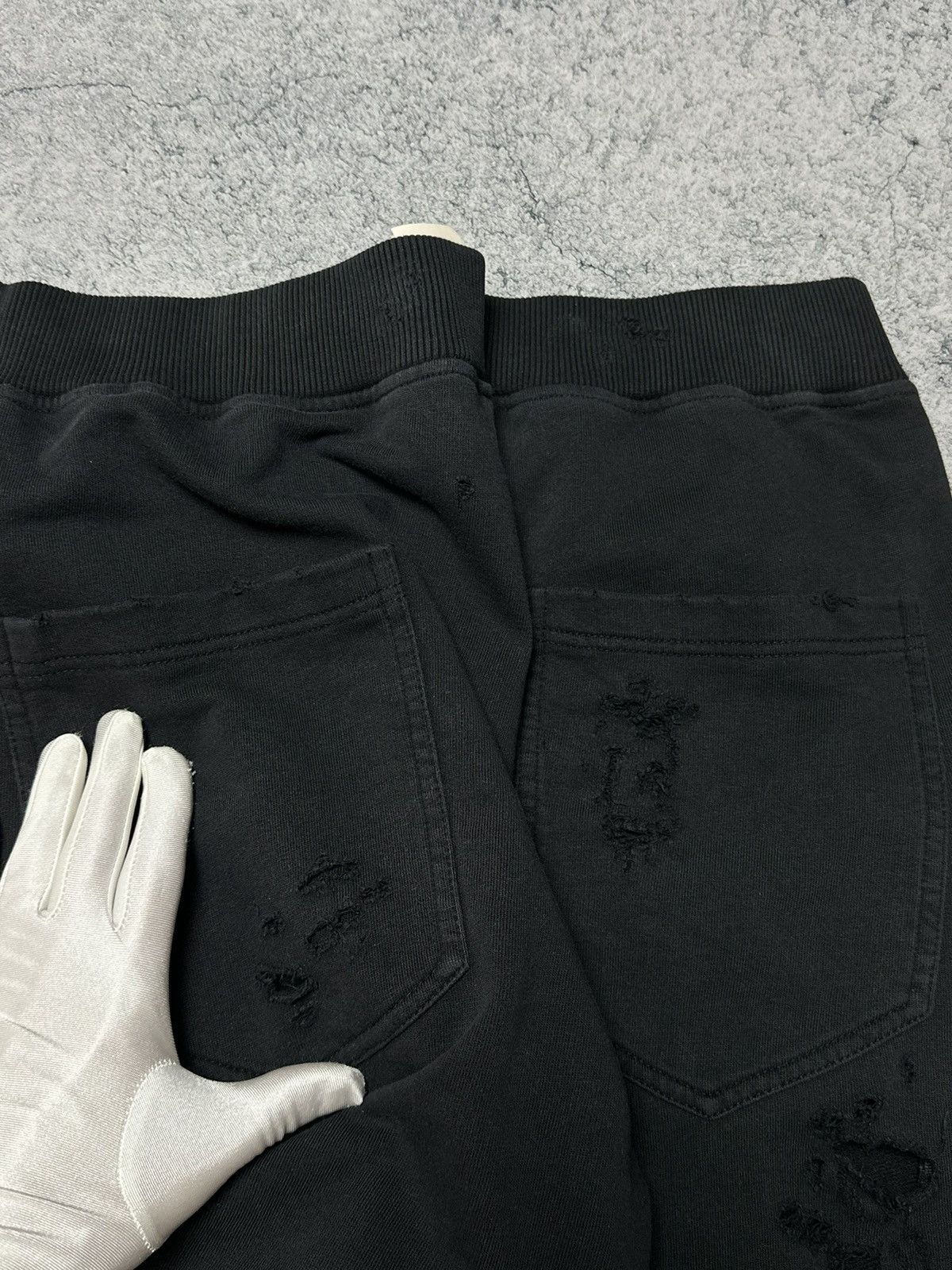 Pierre Balmain Pierre Balmain Distressed Zip Shorts Size US 34 / EU 50 - 11 Thumbnail