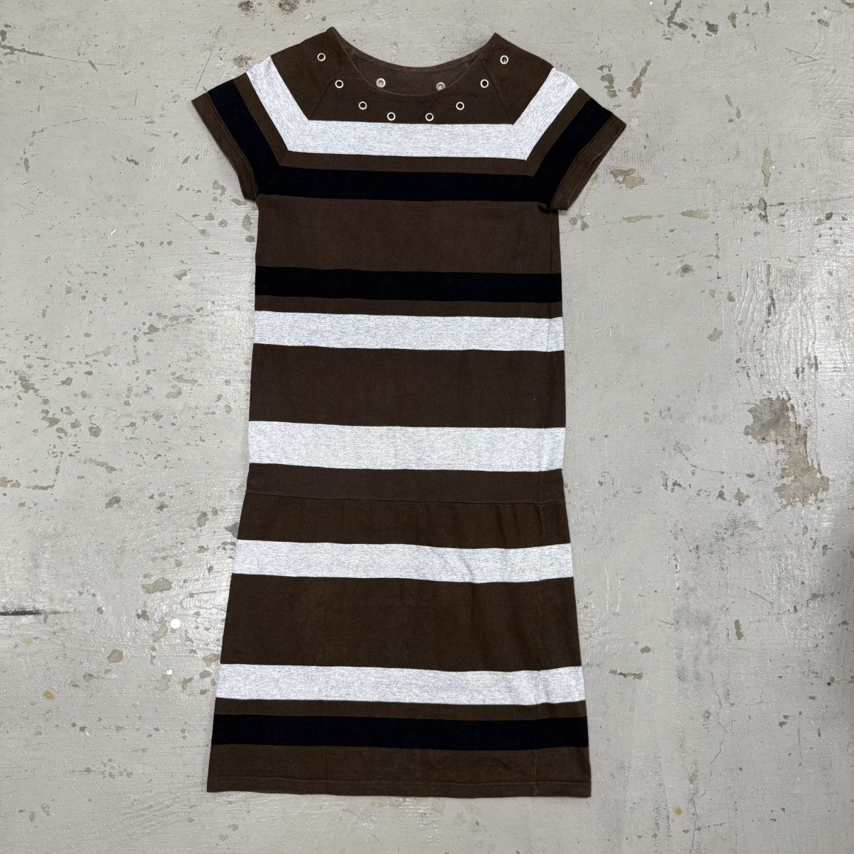 A.P.C. APC Gothic Punk Stripe Dress Size M / US 6-8 / IT 42-44 - 1 Thumbnail