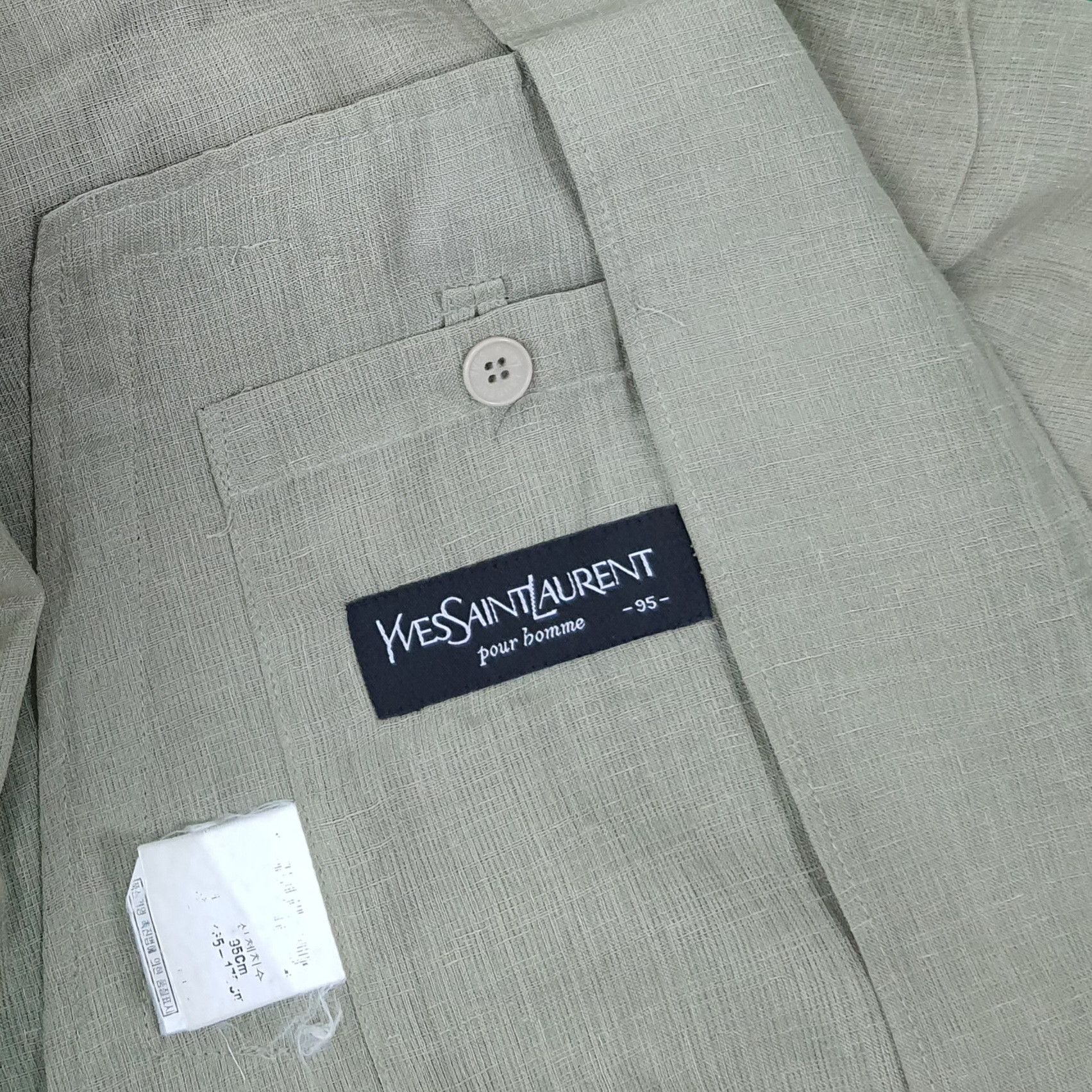 Yves Saint Laurent Vintage Yves Saint Laurent Translucent Thin Jacket C260N19 Size L / US 10 / IT 46 - 7 Thumbnail