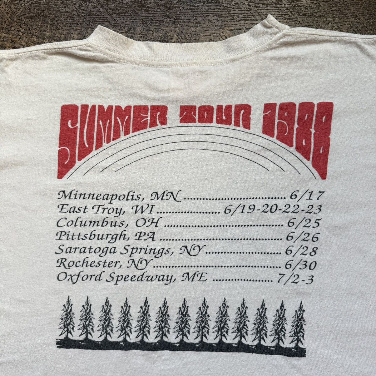 Vintage VTG Mens L Grateful Dead Summer Tour 1988 Stoner Rare Tee Size US L / EU 52-54 / 3 - 10 Thumbnail