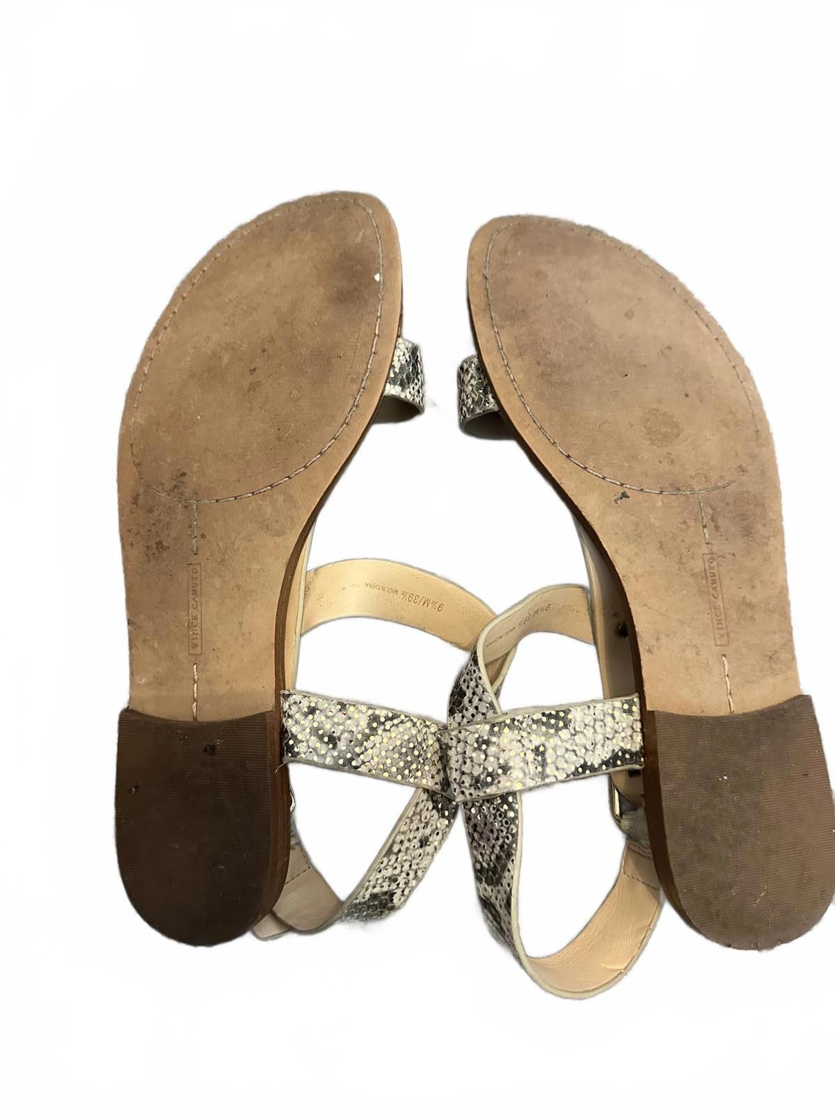Vince Camuto Vince Camuto Women's Snakeskin Print Sandals - Size 9.5M Size US 9.5 / IT 39.5 - 2 Thumbnail