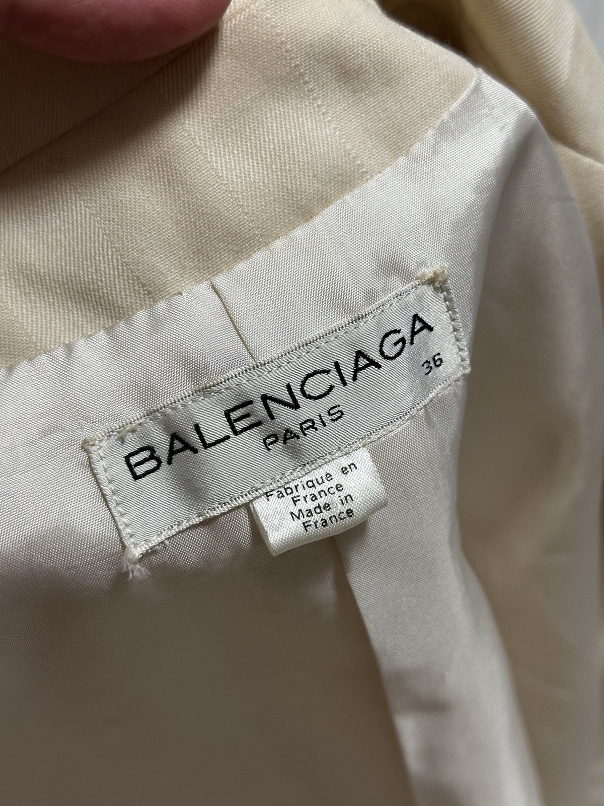 Balenciaga 80’s Vintage Balenciaga Trench Coat Rare Size XS / US 0-2 / IT 36-38 - 5 Thumbnail