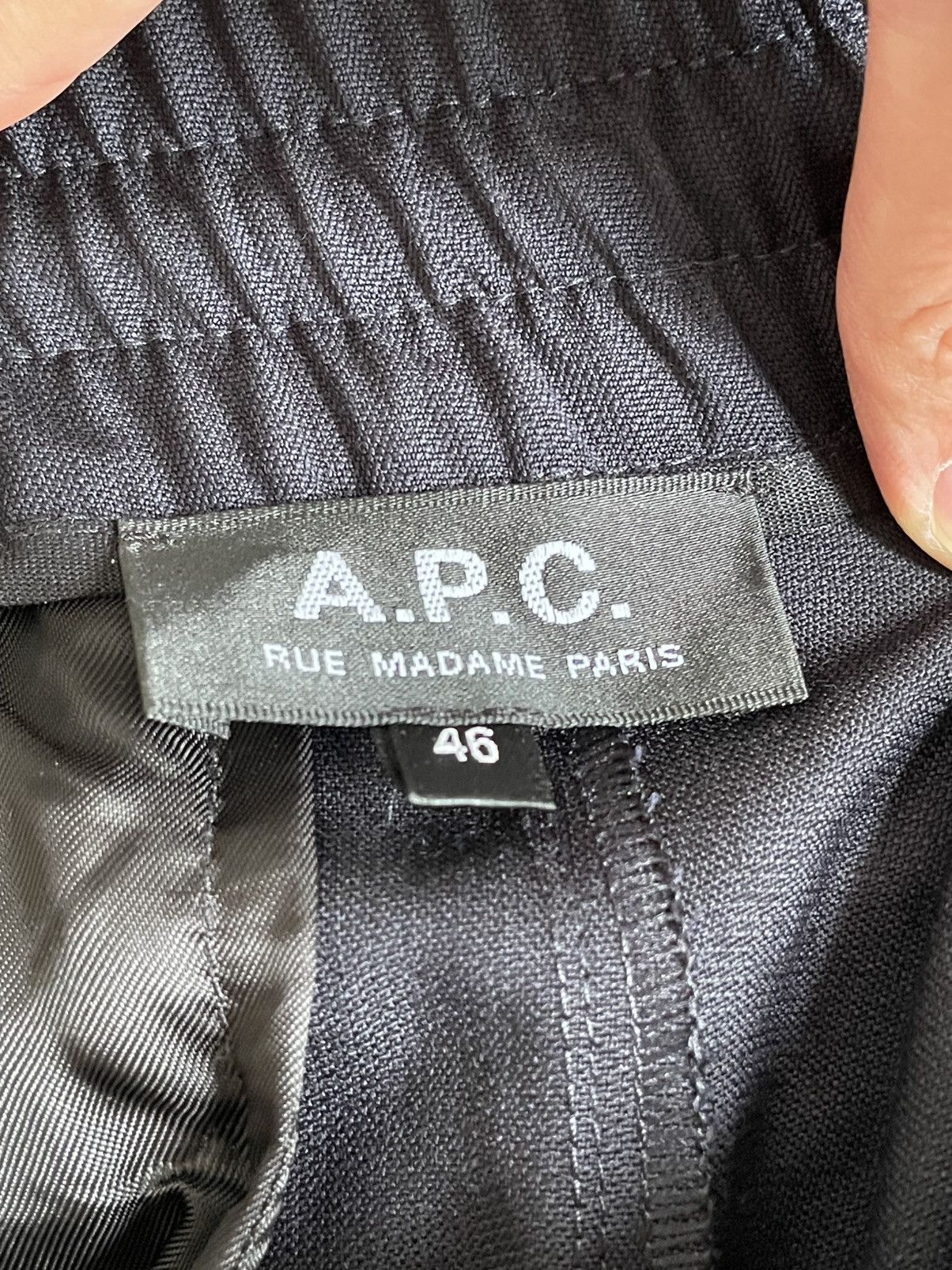A.P.C. A.P.C Pieter Wool Pants Size US 30 / EU 46 - 5 Thumbnail