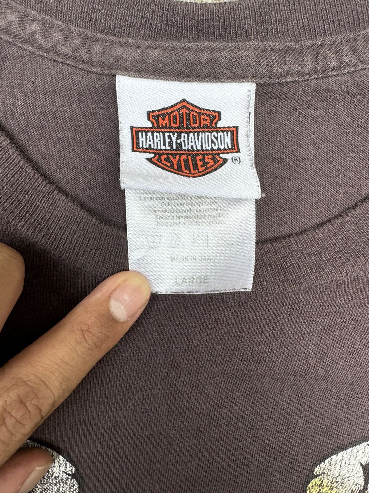 Harley Davidson × Vintage Y2K Harley Davidson Eagle Shirt. Size Large Size US L / EU 52-54 / 3 - 3 Thumbnail