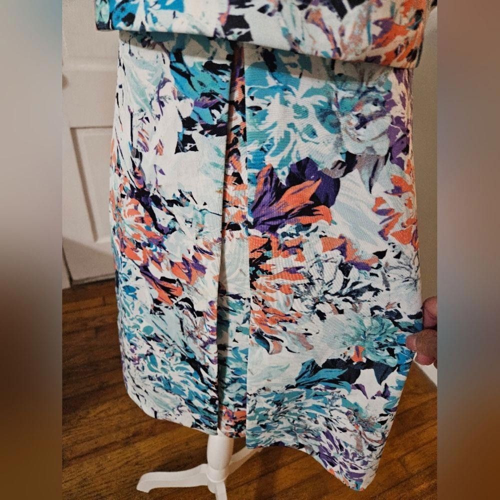Designer Ivanka trump faux 2 piece dress Size M / US 6-8 / IT 42-44 - 3 Thumbnail