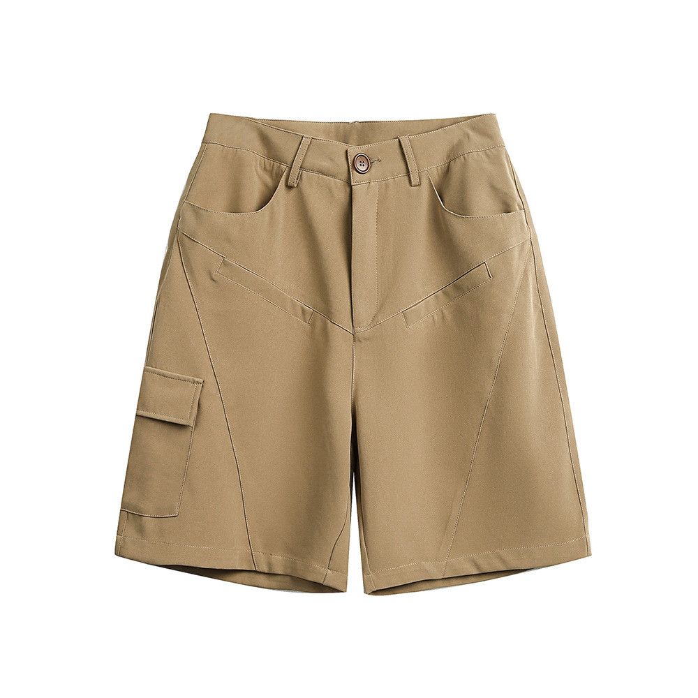Japanese Brand × Vintage Men's loose casualstraight multi-pocket cargo shorts Size US 32 / EU 48 - 1 Thumbnail