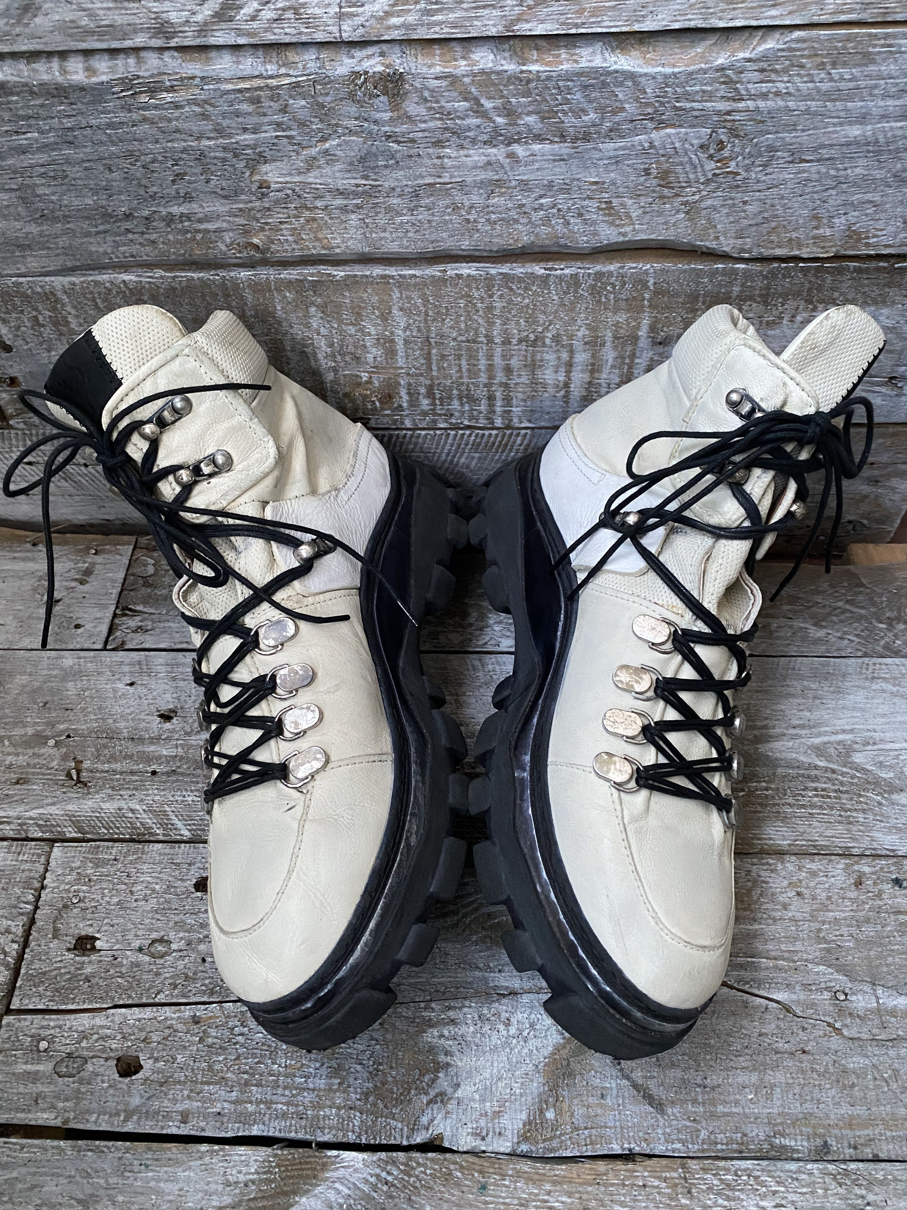 A.S.98 A.S.98 hiking leather grunge boots sz 41 Size US 8 / EU 41 - 9 Thumbnail