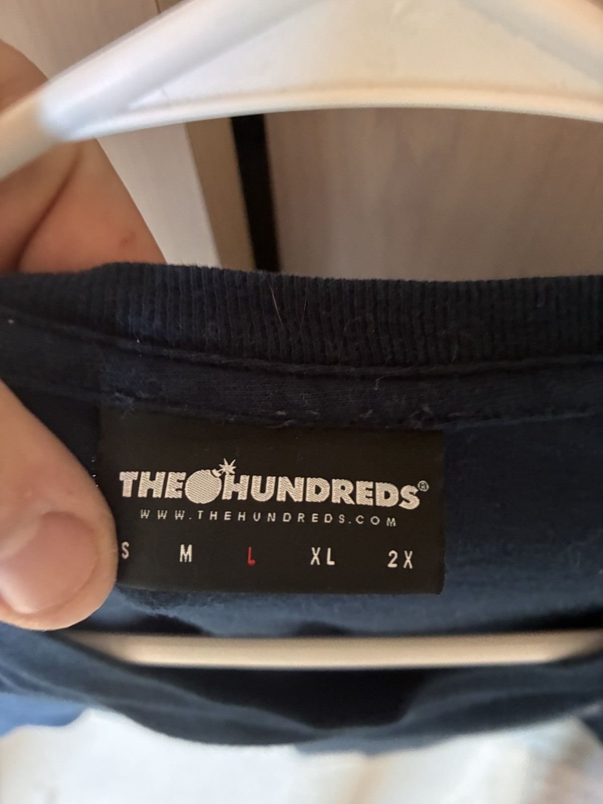 The Hundreds The hundreds brand of brothers navy blue large tee Size US L / EU 52-54 / 3 - 3 Thumbnail