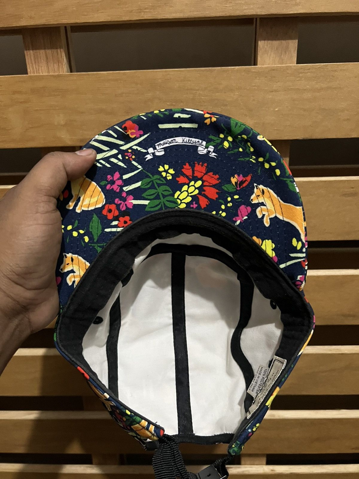 Maison Kitsune Maison kitsune 5panel hat japan Size ONE SIZE - 5 Thumbnail