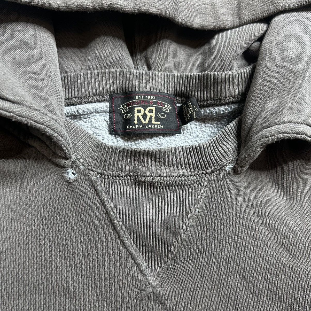 Polo Ralph Lauren × RRL Ralph Lauren × Vintage Double RL gray after hood pocket hoodie Size US L / EU 52-54 / 3 - 5 Thumbnail