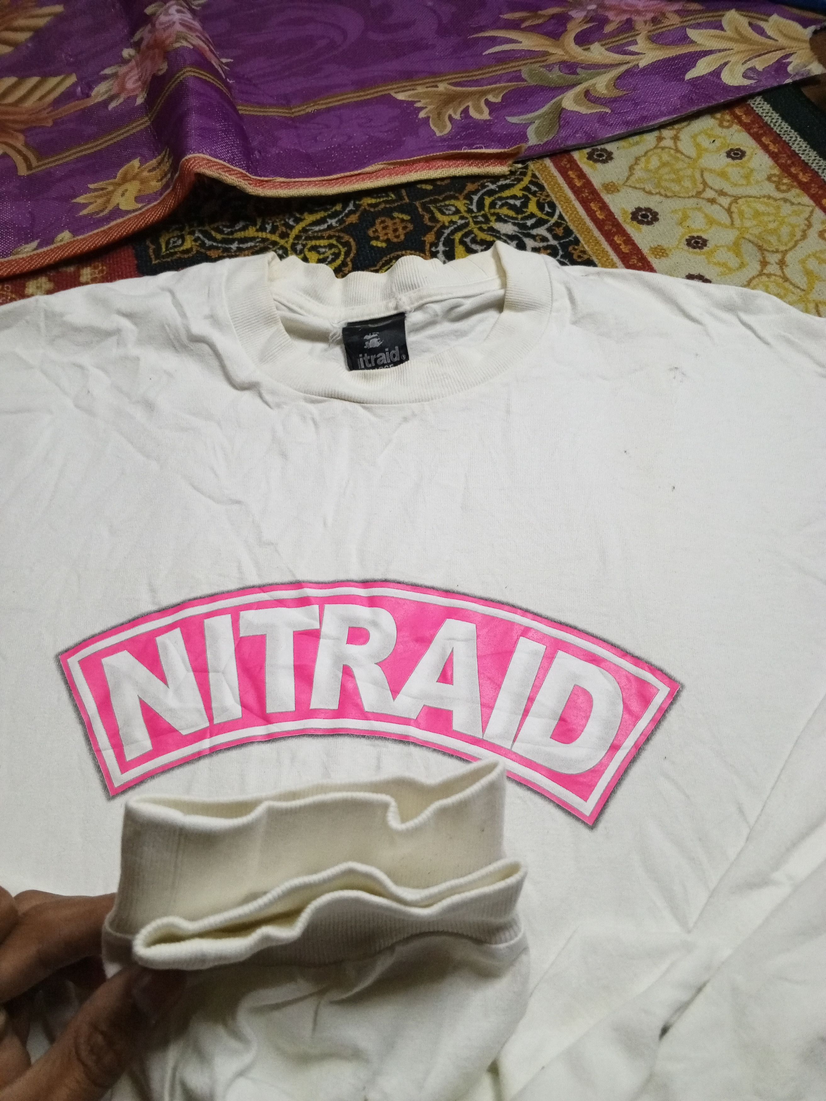 Japanese Brand × Nitraid ♨️VTG 90 NITRAID LONG SLEEVE TEE ♨️ Size US L / EU 52-54 / 3 - 2 Thumbnail