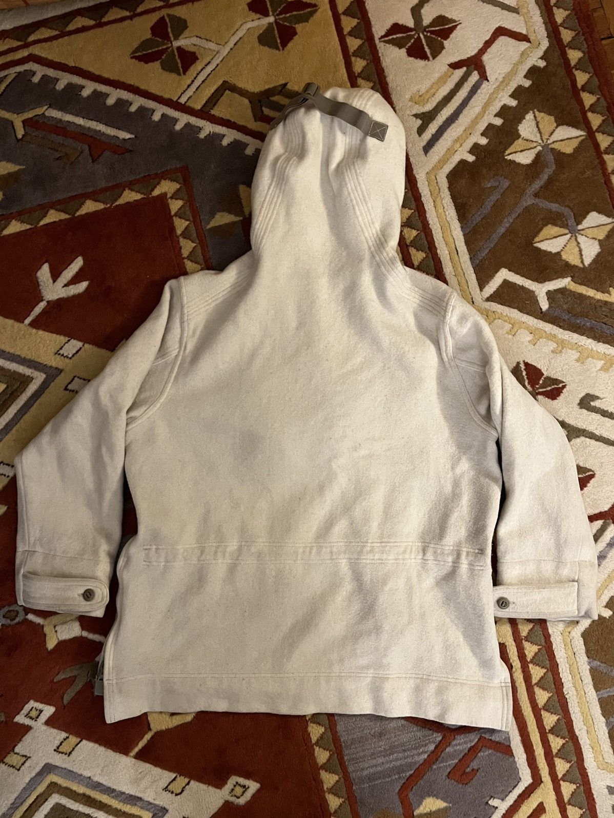 Woolrich Woolen Mills WeatherWool Al’s Anorak Natural White XL (MSRP $695) Size US XL / EU 56 / 4 - 4 Thumbnail