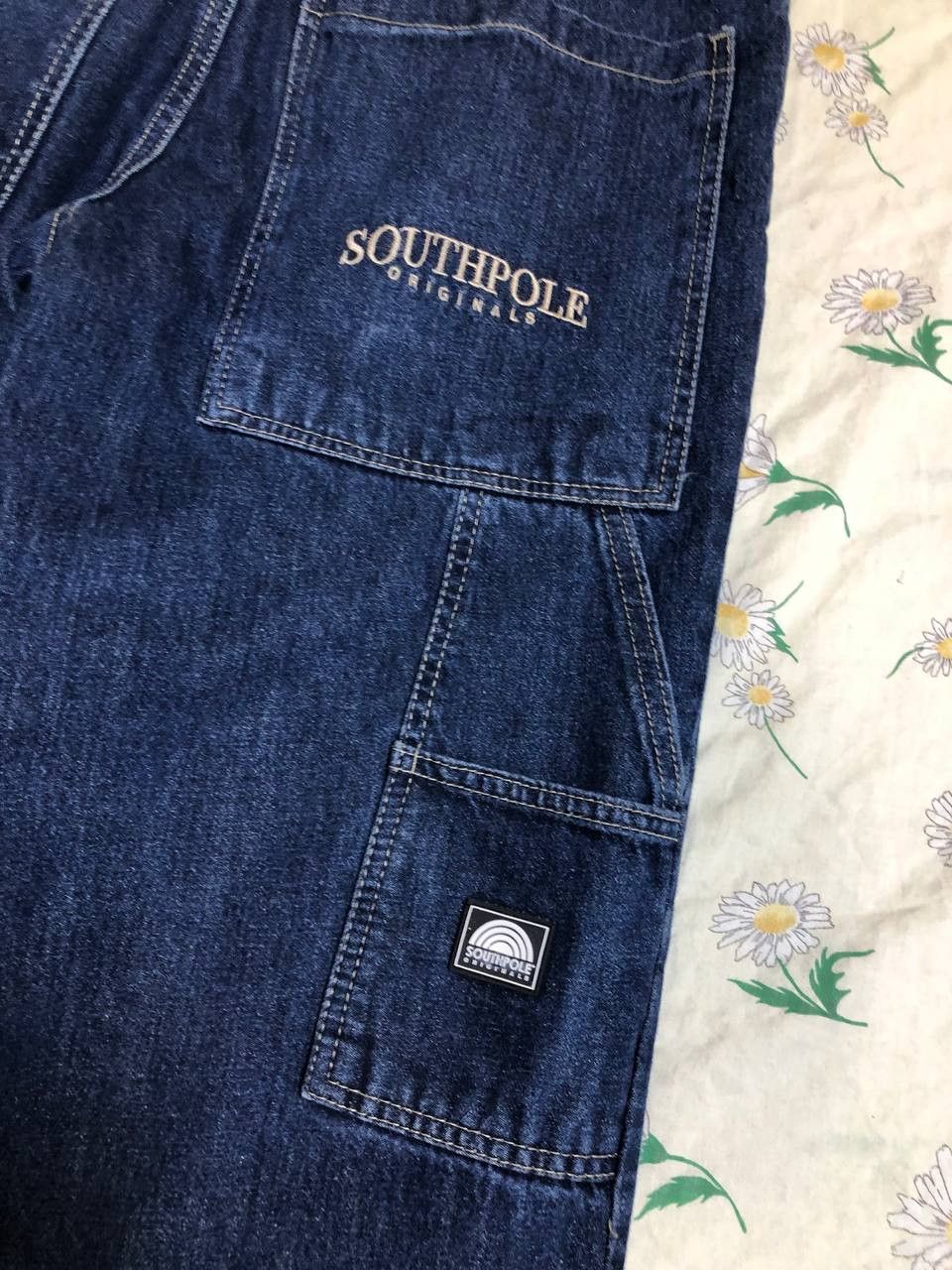 Southpole Southpole Baggy Single Knee Denim Pants JNCO Skater Size US 32 / EU 48 - 21 Thumbnail