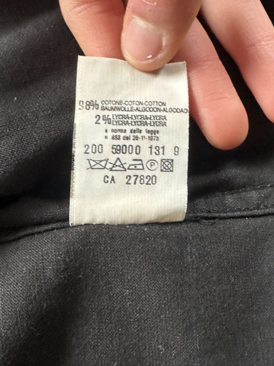 Helmut Lang Helmut Lang velvet corduroy denim jacket 1997 GTR black Size US S / EU 44-46 / 1 - 6 Thumbnail