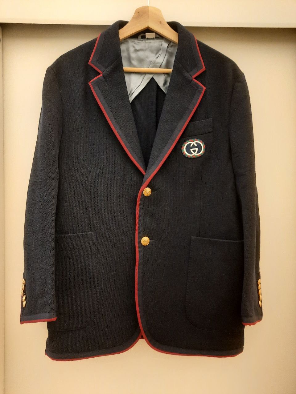 Gucci College Style Cambridge Blazer Size US S / EU 44-46 / 1 - 1 Thumbnail