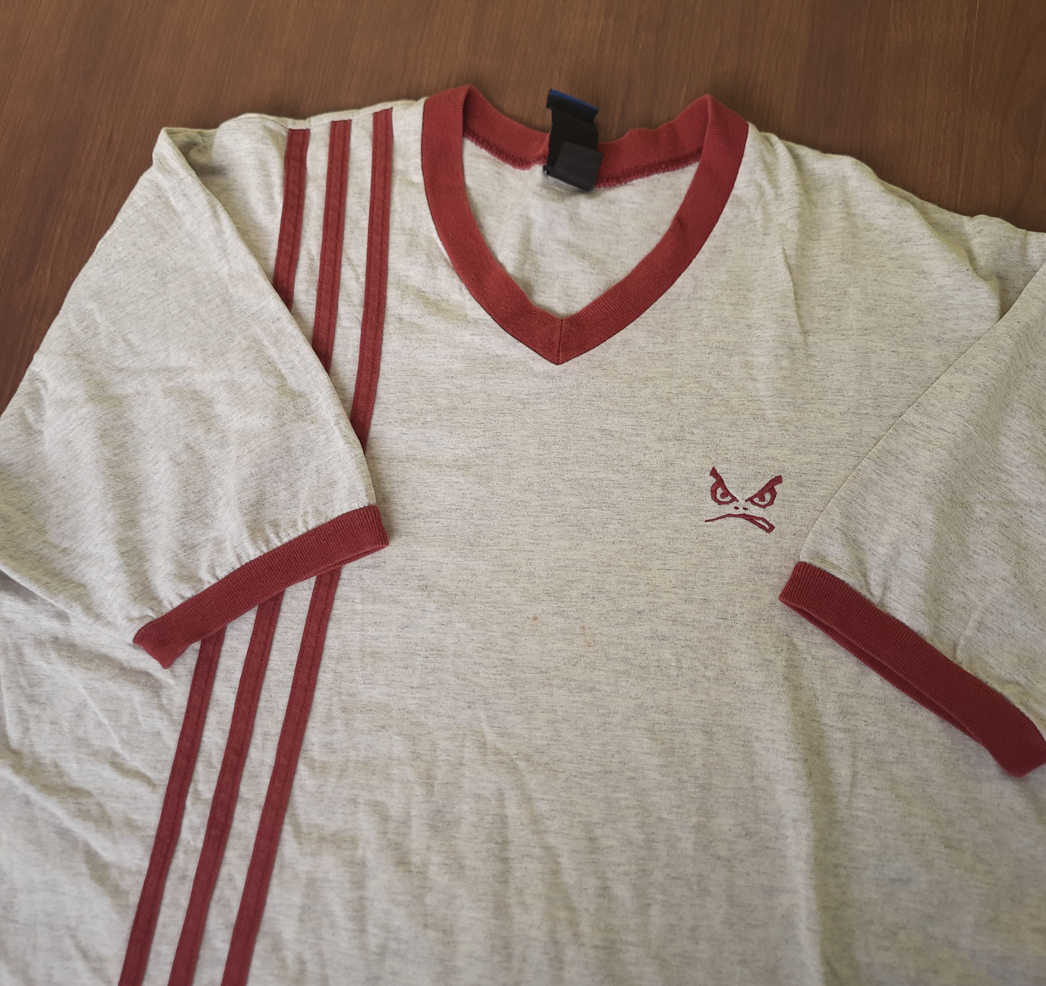 Vintage 90s BAD BOY V-neck T-Shirts Size US XL / EU 56 / 4 - 1 Thumbnail