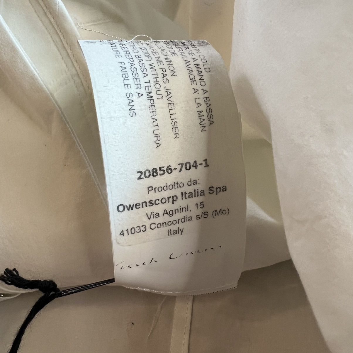 Rick Owens Rick Owens Lido SS23 Magnum Button Down White Short Sleeve Size US M / EU 48-50 / 2 - 10 Thumbnail