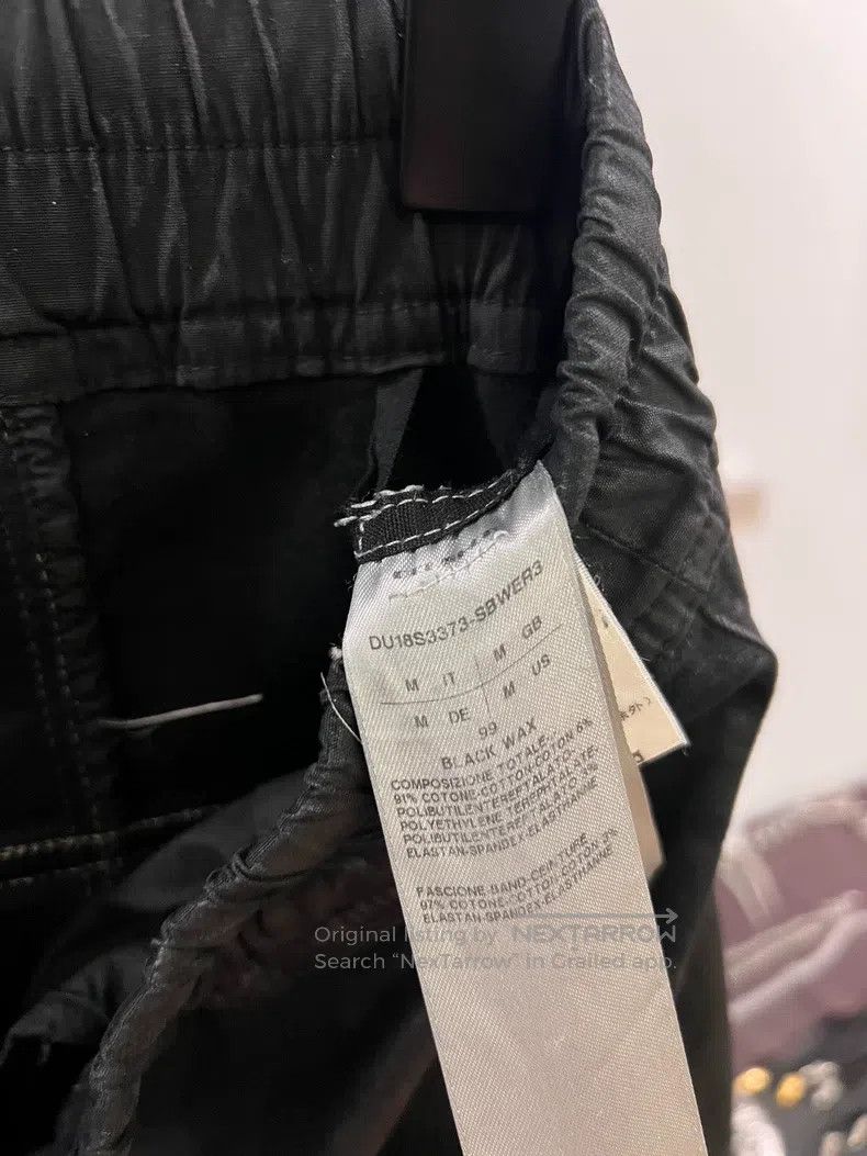 Rick Owens RICK OWENS size M Wax-coated cropped trousers size M Size US 28 / EU 44 - 7 Thumbnail