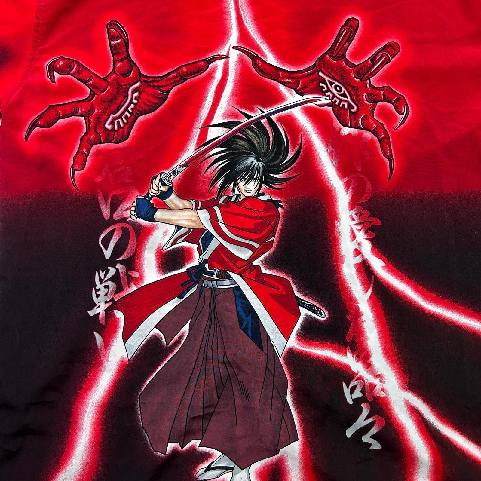 Other Vintage Anime Button-Up Shirt – Inuyasha (Kagome) Samurai 3X Size US XXL / EU 58 / 5 - 3 Thumbnail
