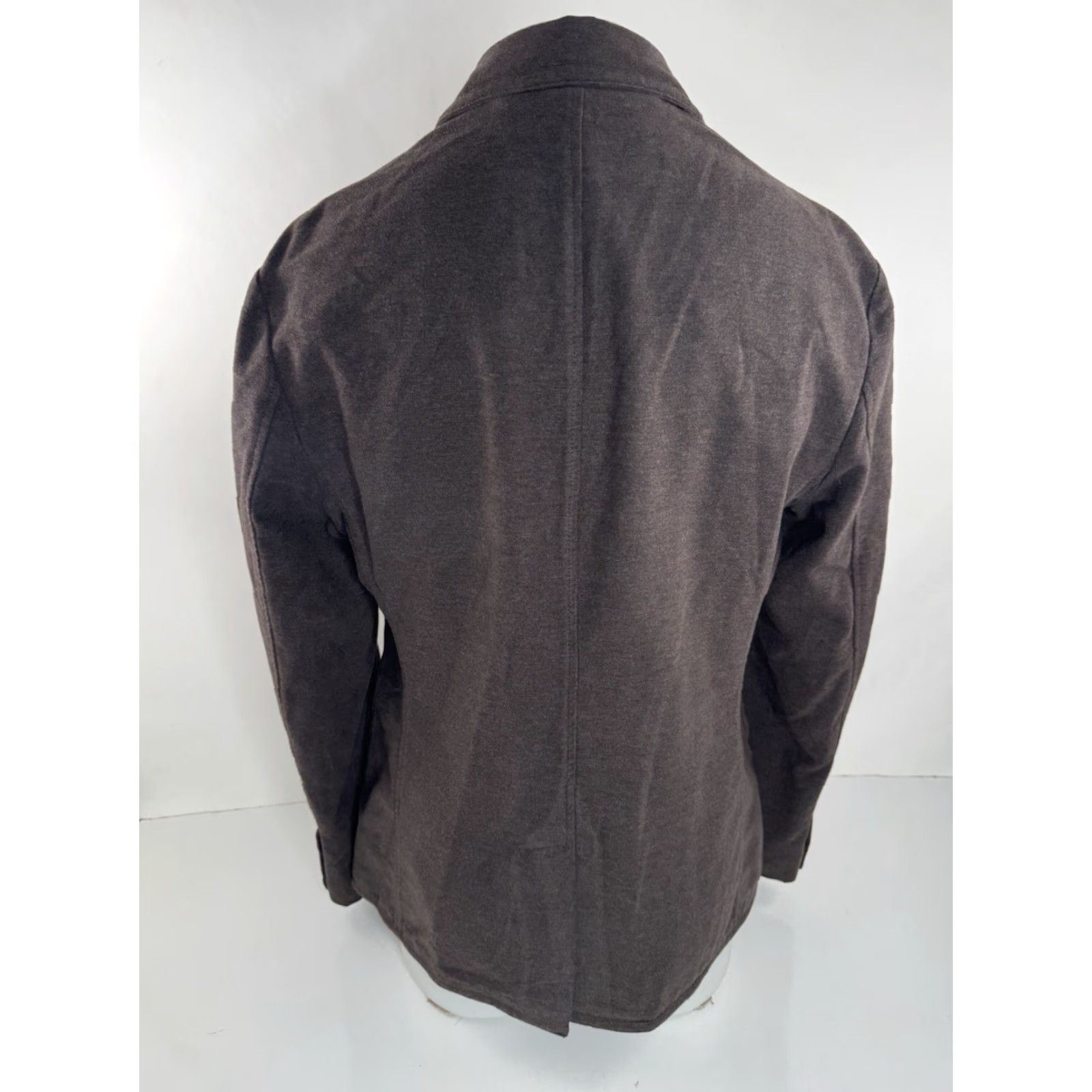 John Varvatos John Varvatos Blazer Jacket - Jacket - Men - Size 42 - Brown - Cotton Blend - Unstructured - EXCELLENT Size 42R - 3 Thumbnail