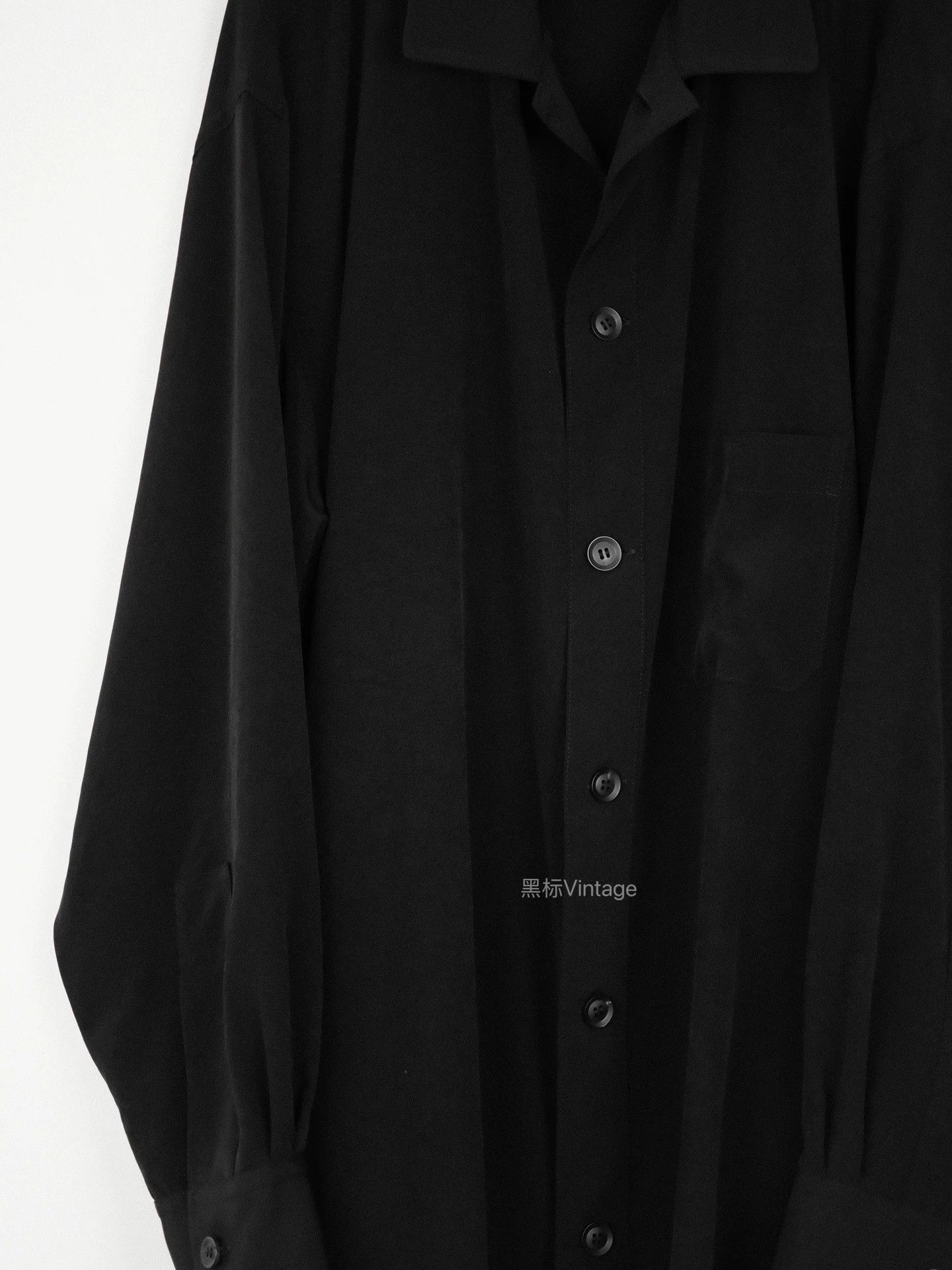 Yohji Yamamoto Yohji Yamamoto 23SS Vintage Triacetate Shirt Size 2 9/10 Size US M / EU 48-50 / 2 - 4 Thumbnail
