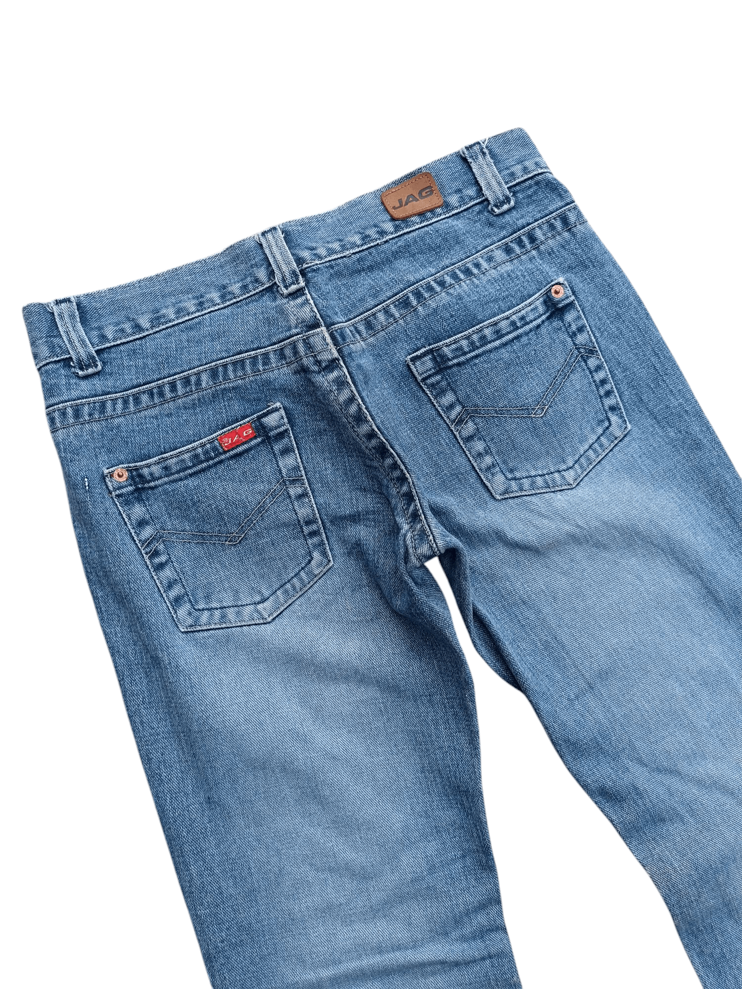 Vintage SICK FLARED 💥 JAG SUPER FLARED JEANS E234 Size US 30 / EU 46 - 13 Thumbnail