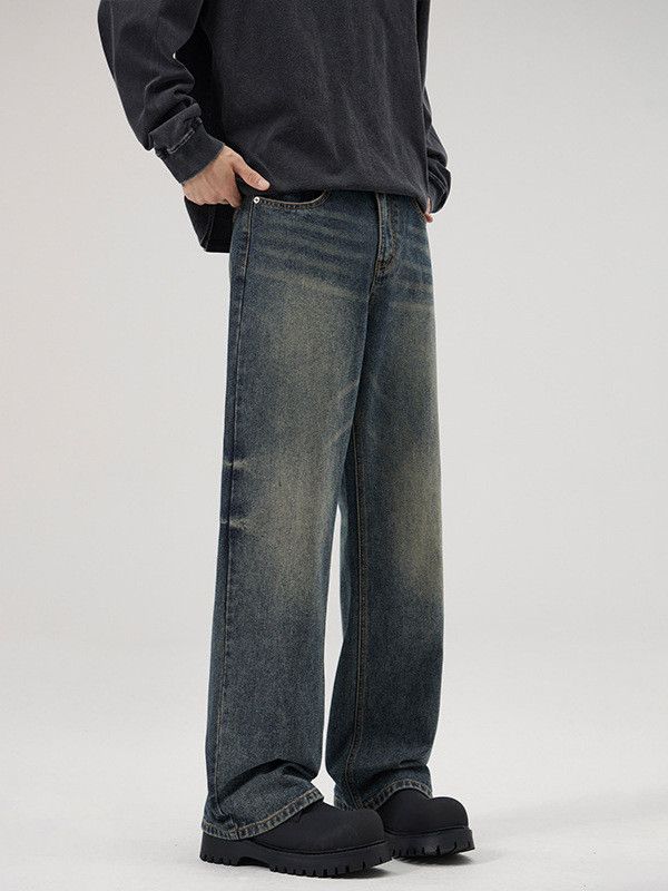 Japanese Brand Men's American Cleanfit Washed Vintage Jeans Size US 32 / EU 48 - 3 Thumbnail