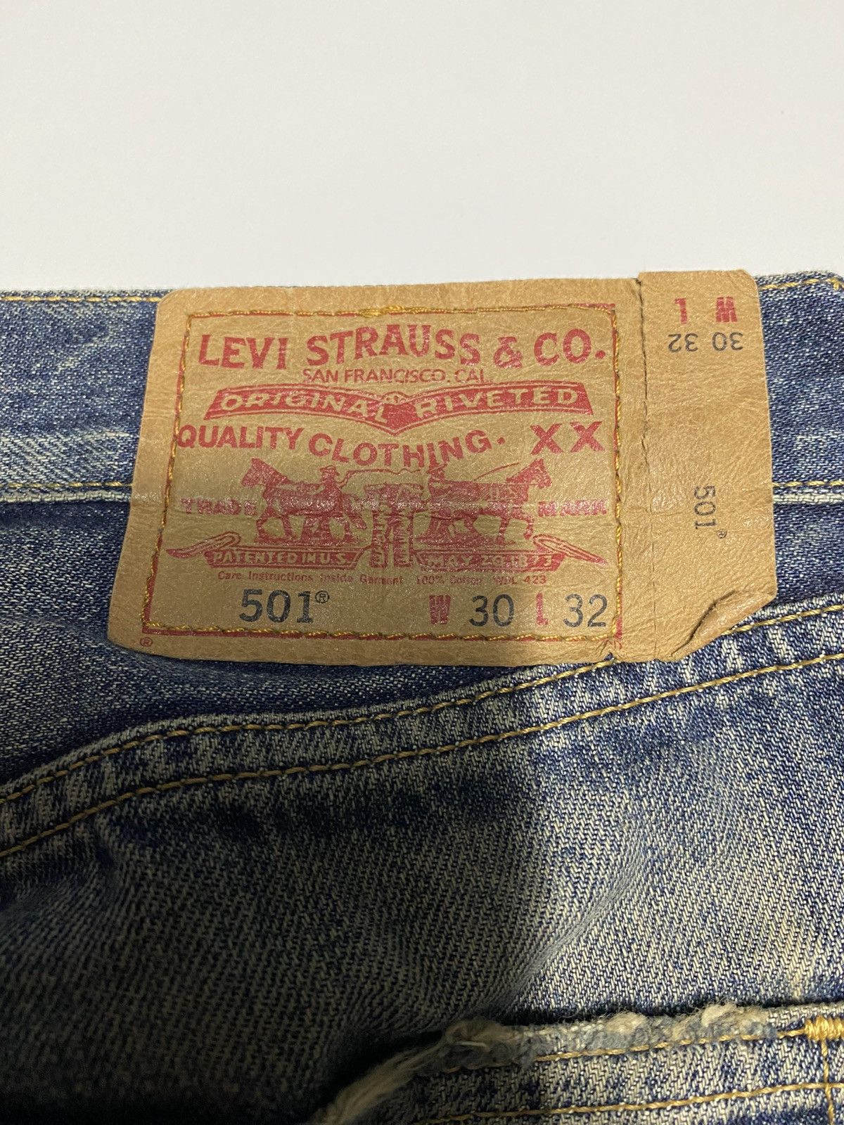 Denime × Levi's LEVI’S 501 Size US 30 / EU 46 - 6 Thumbnail