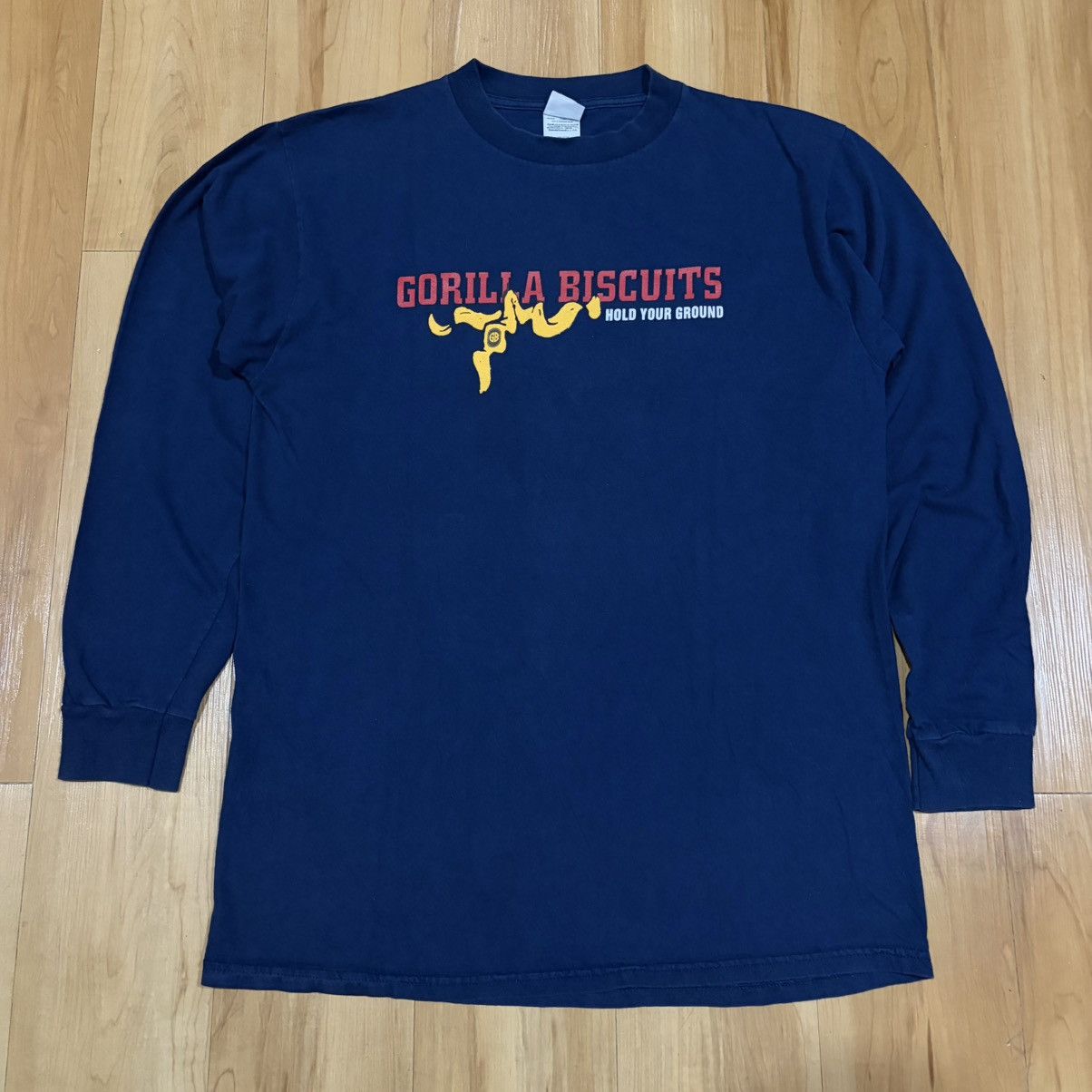 Band Tees Vintage gorilla biscuits long sleeve t-shirt Size US L / EU 52-54 / 3 - 1 Thumbnail
