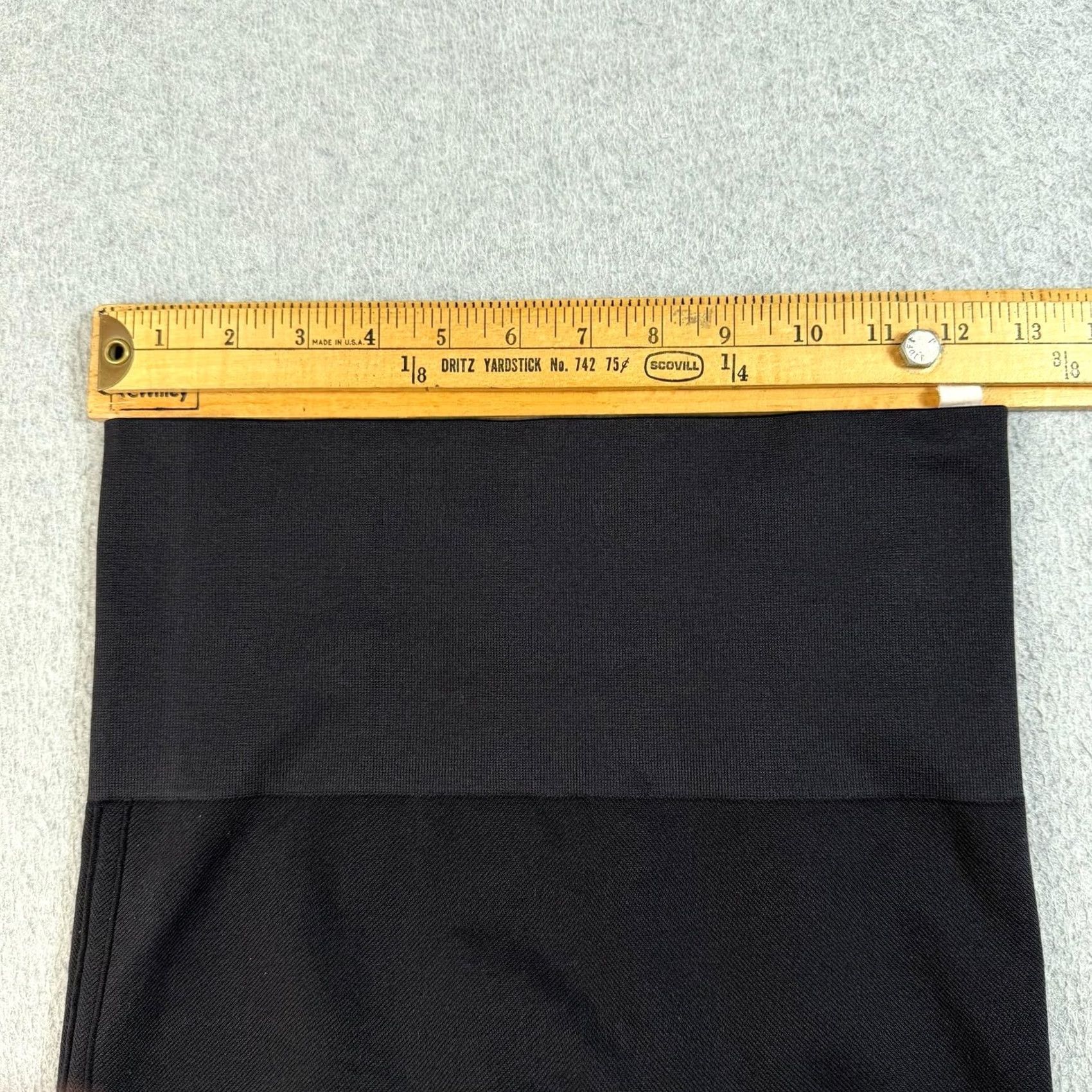 Spanx Spanx Leggings Women L Black High Rise Ankle Shaping Tummy Control Slimming Slim Knit Size 36" / US 14 / IT 50 - 7 Thumbnail
