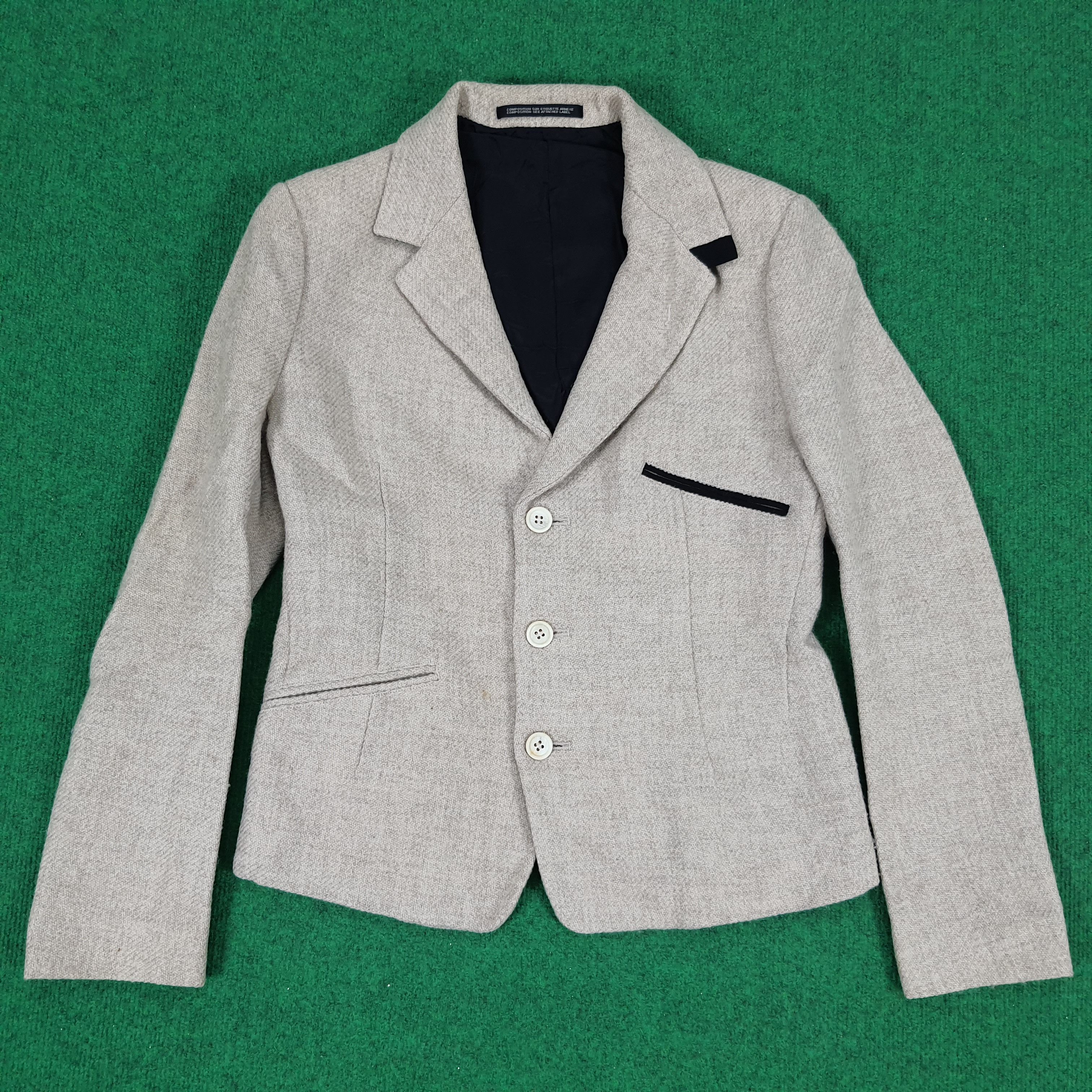 Japanese Brand × Y's × Yohji Yamamoto Vintage Y's Yohji Yamamoto Designer Blazers Size XS / US 0-2 / IT 36-38 - 1 Thumbnail