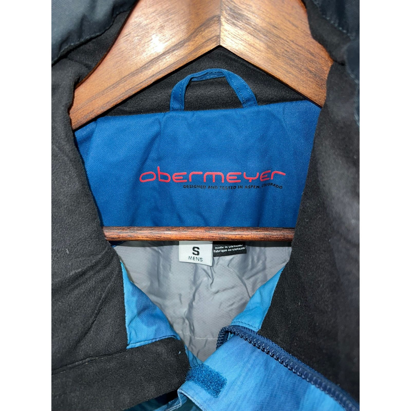 Obermeyer Obermeyer Blue Cloud Jacket Highlands Ski Outerwear S TEAR Size US S / EU 44-46 / 1 - 9 Thumbnail