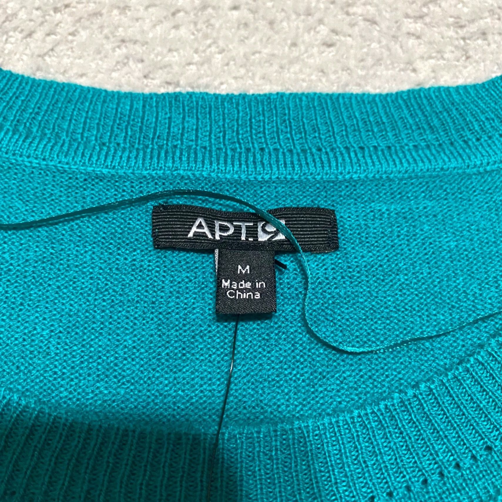 Apt. 9 Apt. 9 Sweater Womens Medium Crew Neck Green Colorblock Pullover NWT Cozy Knit Warm Winter Fall 90s Style Mens Womens Size M / US 6-8 / IT 42-44 - 3 Thumbnail