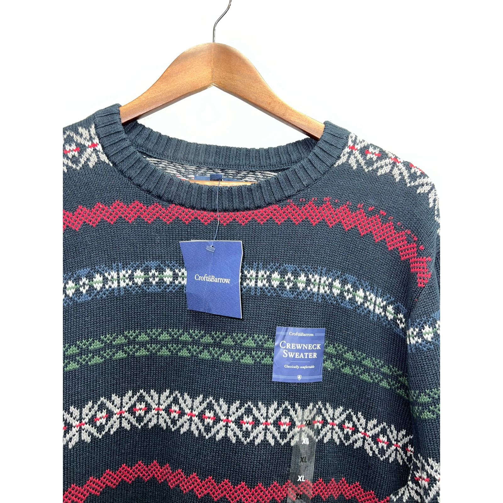 Croft & Barrow Croft & Barrow Crewneck Sweater Christmas Design NWT XL Size US XL / EU 56 / 4 - 2 Thumbnail