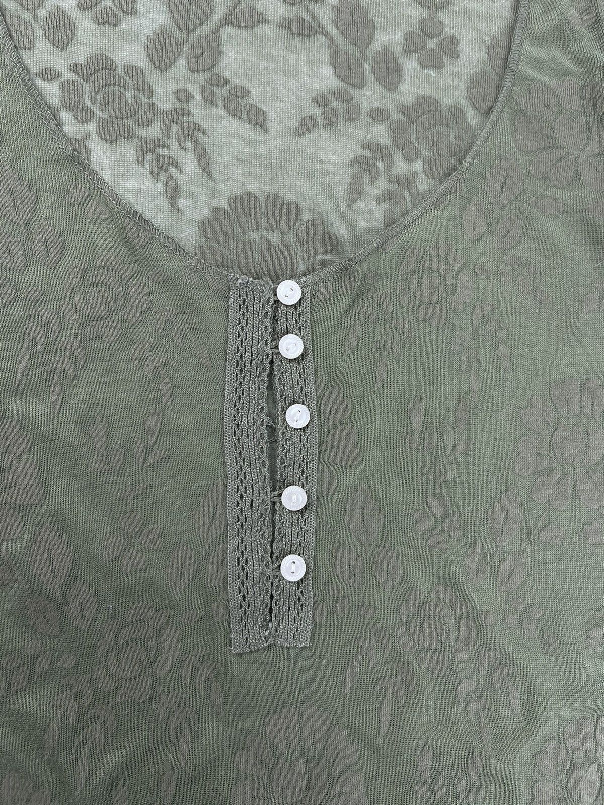 Denim & Supply Ralph Lauren Denim & Supply Ralph Lauren Floral Mesh Long Sleeve Size S Size S / US 4 / IT 40 - 7 Thumbnail