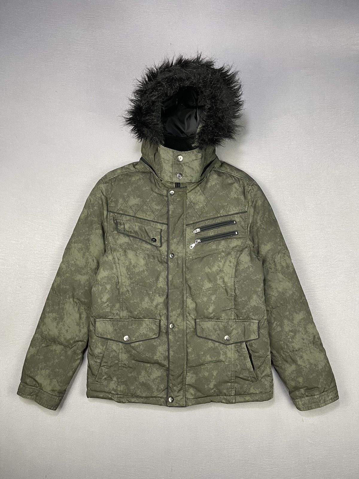 If Six Was Nine AVAIL MODE CAMOUFLAGE PUFFER JACKET Size US M / EU 48-50 / 2 - 1 Thumbnail