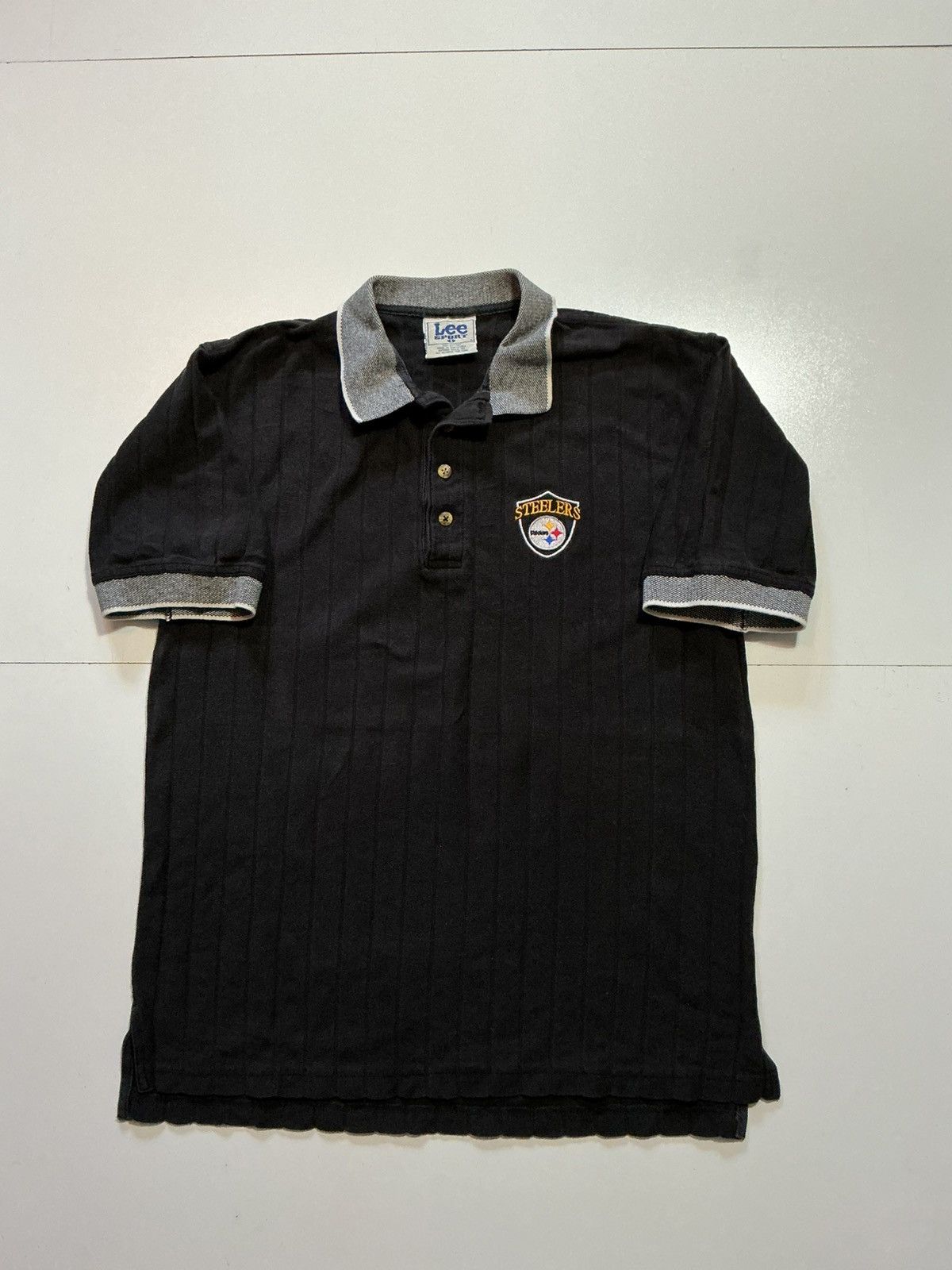 Lee Pittsburgh Steelers NFL Football Team Logo Polo Shirt Size US L / EU 52-54 / 3 - 2 Thumbnail