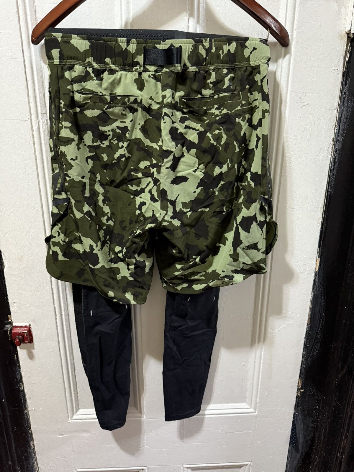 MMW × Nike Nike MMW 2-in-1 Shorts size Medium Size US 32 / EU 48 - 2 Thumbnail