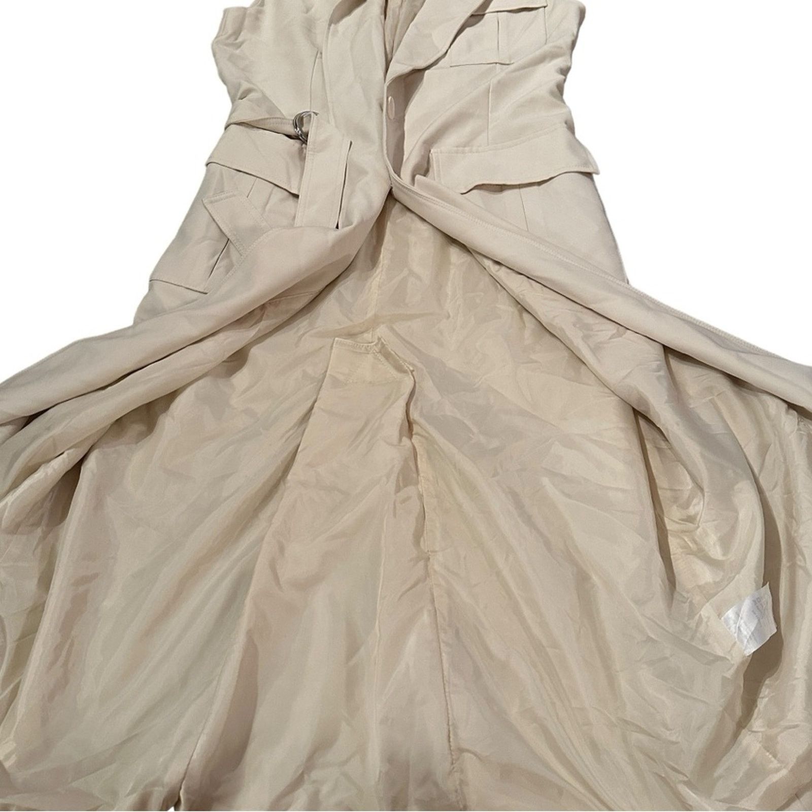 Other RTR Marina Moscone Collective Cream Long Wrap Vest Coat Sz M Size M / US 6-8 / IT 42-44 - 5 Thumbnail